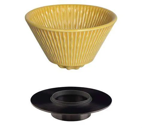 yellow v60 cone